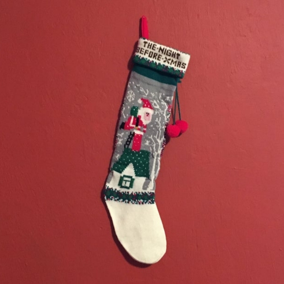 🔴 Vintage Kurt Adler Knit Christmas Stocking 🔴